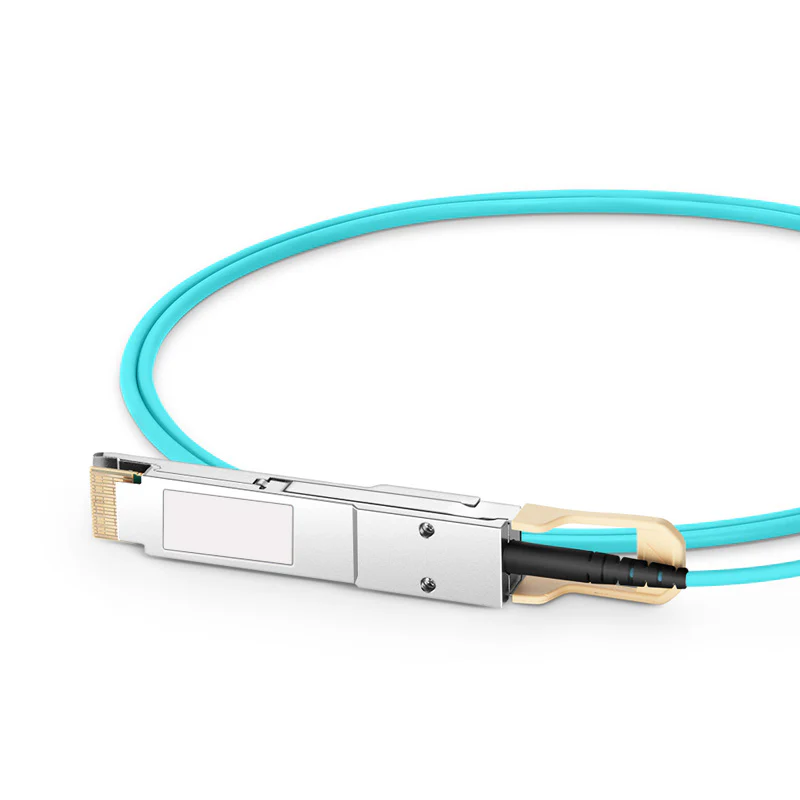 NSComm 200G QSFP56 to 2x100G QSFP56 Active Optical Cable, OM3 Multimode, up to 30m - Image 5
