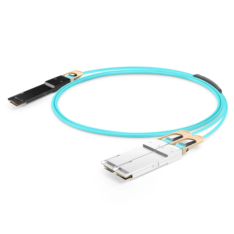 NSComm 400G QSFP56-DD to 2x200G QSFP56 Active Optical Cable, OM3 Multimode, up to 30m - Image 6