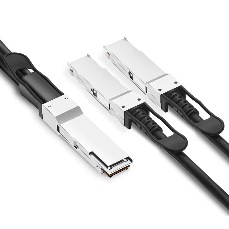 NSComm 400G PAM4 QSFP-DD to 2x200G QSFP56 Direct Attach PVC Copper Cable, up to 3m - Image 4