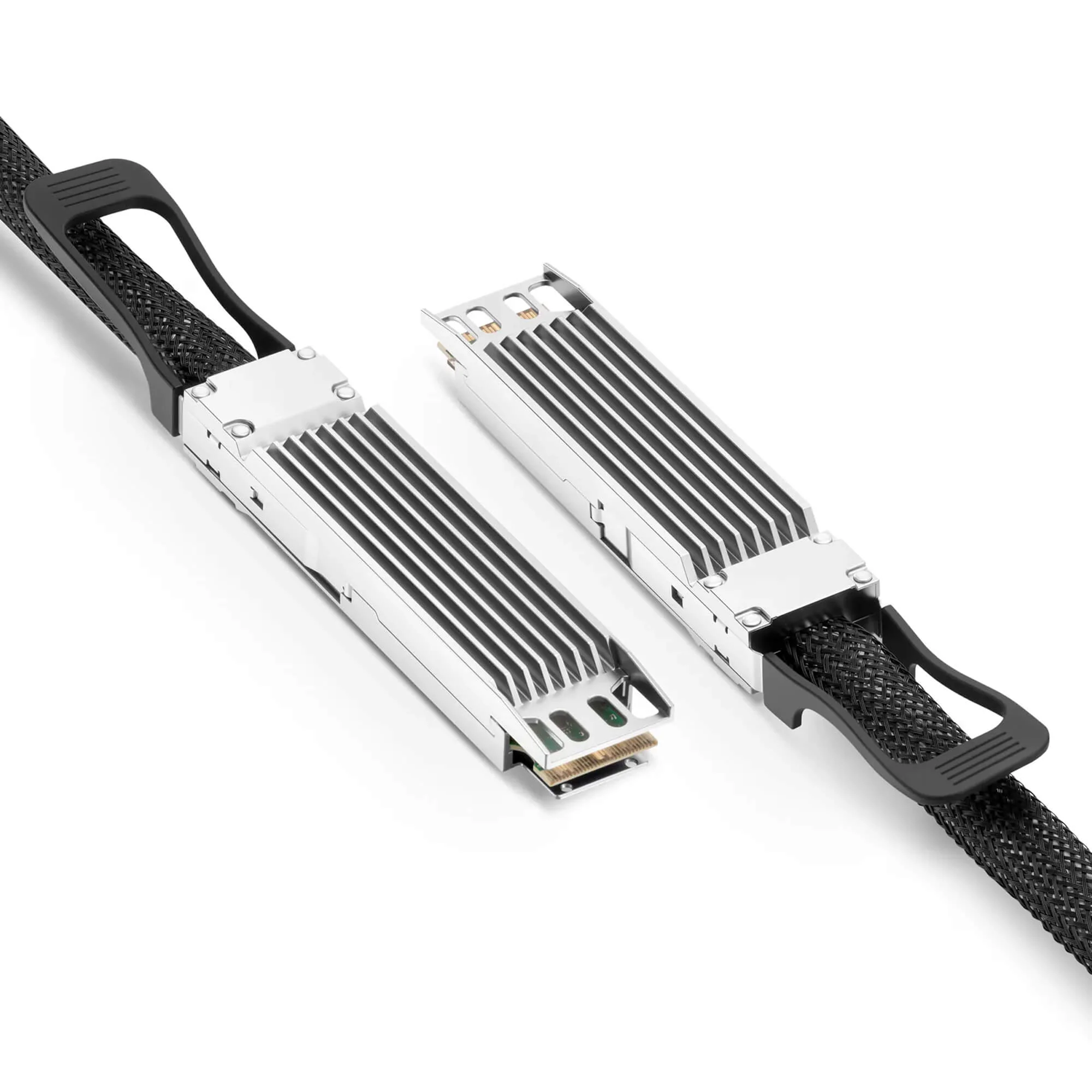 NSComm NVIDIA/Mellanox Compatible 800G OSFP Finned Top Ethernet Active Electrical Cable up to 5m(16ft) - Image 3